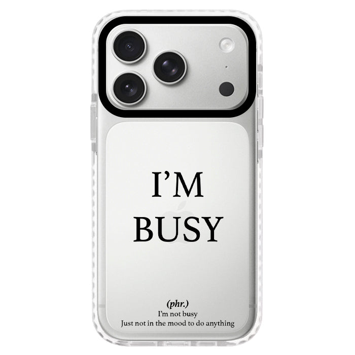 Case Celular Estoy Ocupada - iPhone