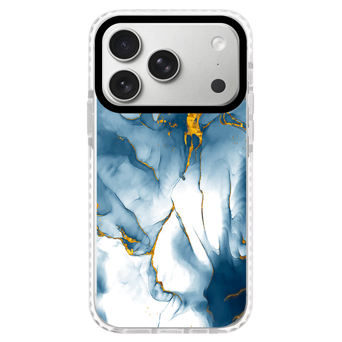 Case Celular Marmol Azul - iPhone