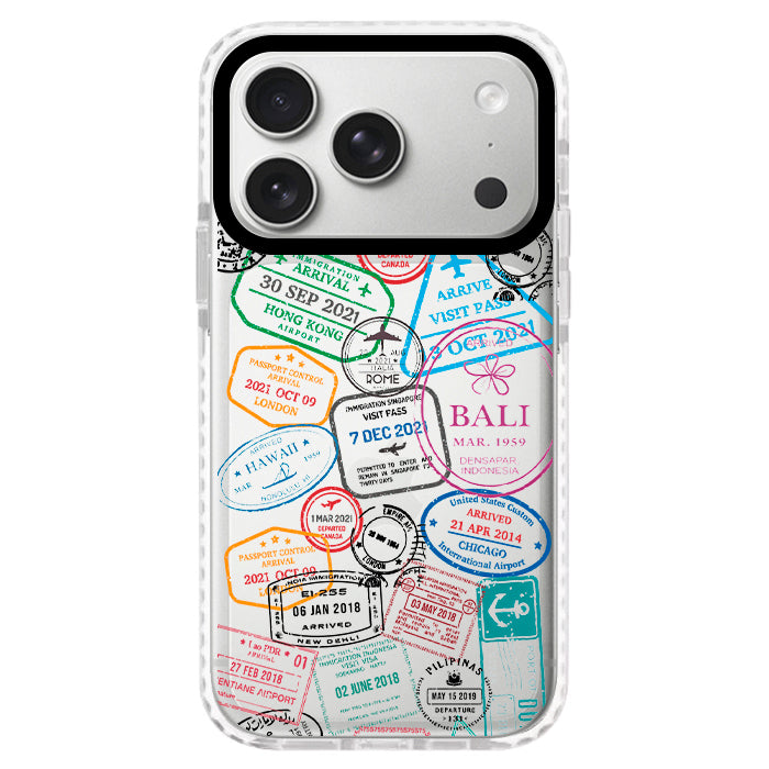 Case Celular Sellos Pasaporte - iPhone