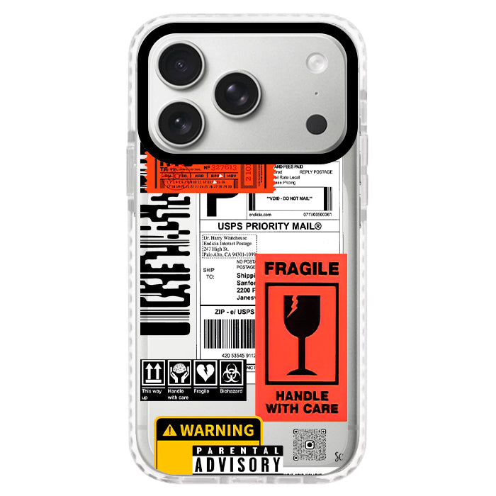 Case Celular Warning - iPhone