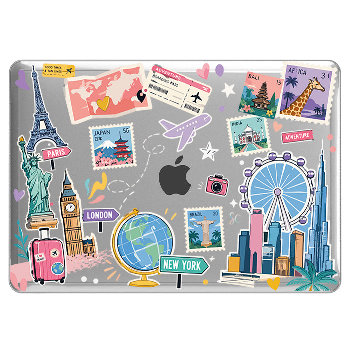 Case Macbook Transparente Places