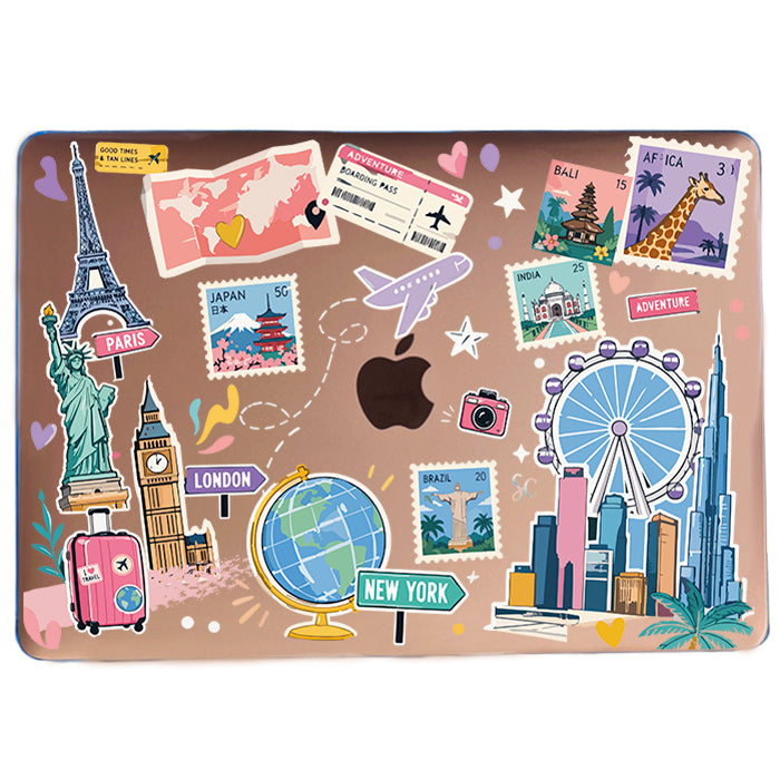 Case Macbook Transparente Places