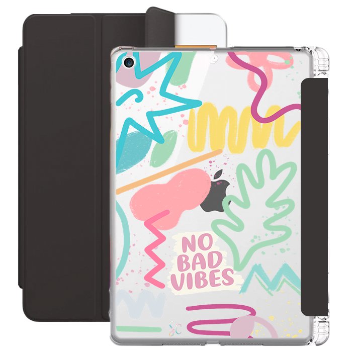 E. Case iPad No Bad Vibes
