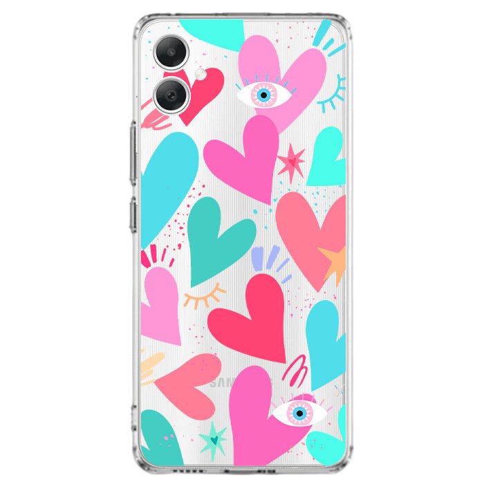 Case Celular Corazones 2 - Samsung