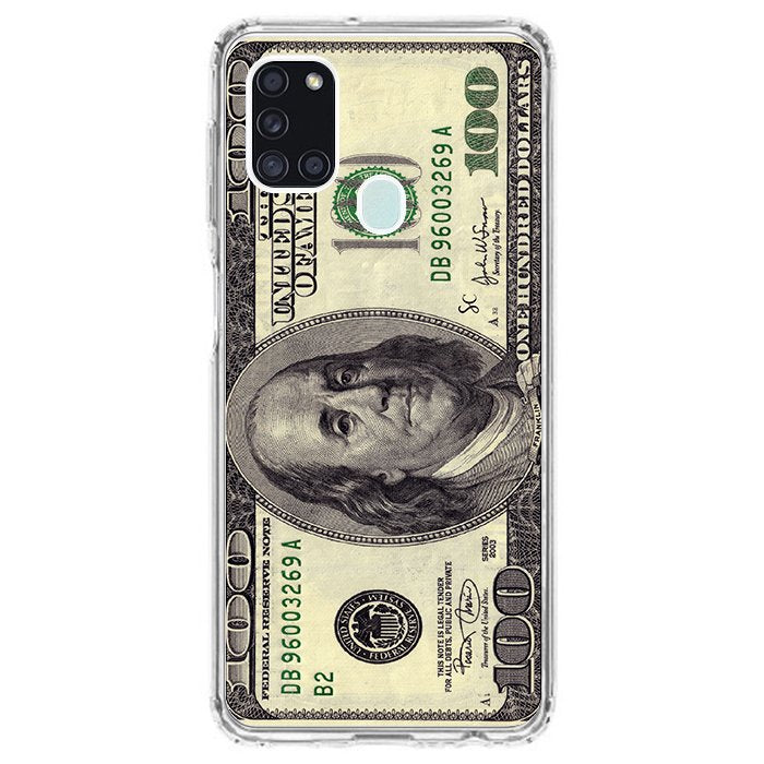 Case Celular Dolar Verde - Samsung