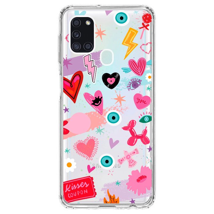 Case Celular Kisses - Samsung