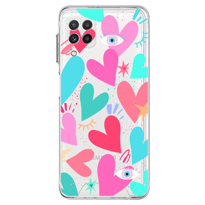 Case Celular Corazones 2 - Samsung