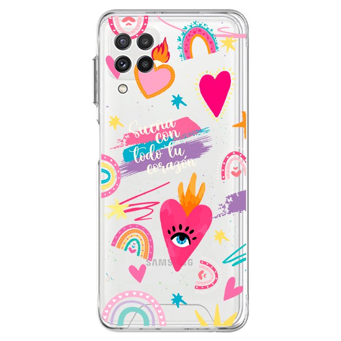Case Celular Corazones 3 - Samsung
