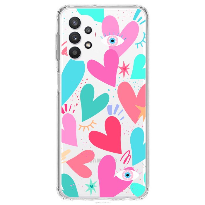 Case Celular Corazones 2 - Samsung