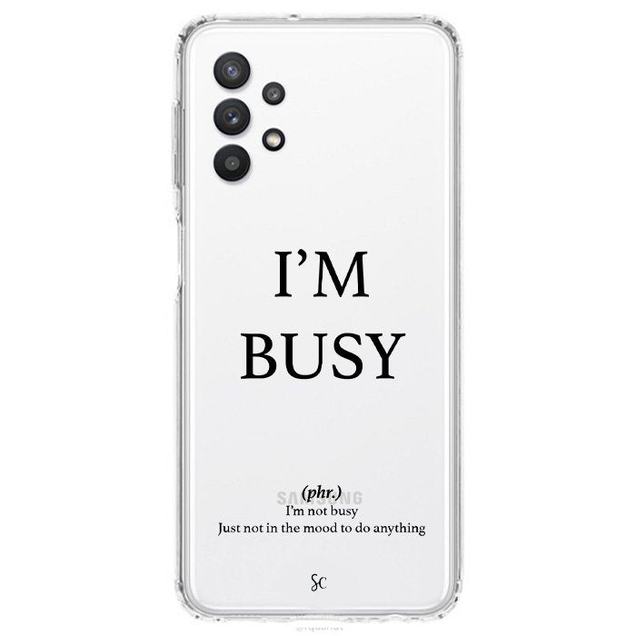 Case Celular Estoy Ocupada - Samsung