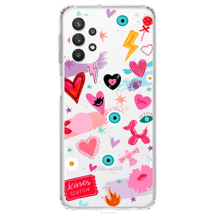 Case Celular Kisses - Samsung