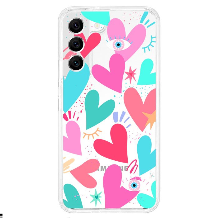 Case Celular Corazones 2 - Samsung