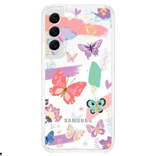 Case Celular Mariposas Colores - Samsung
