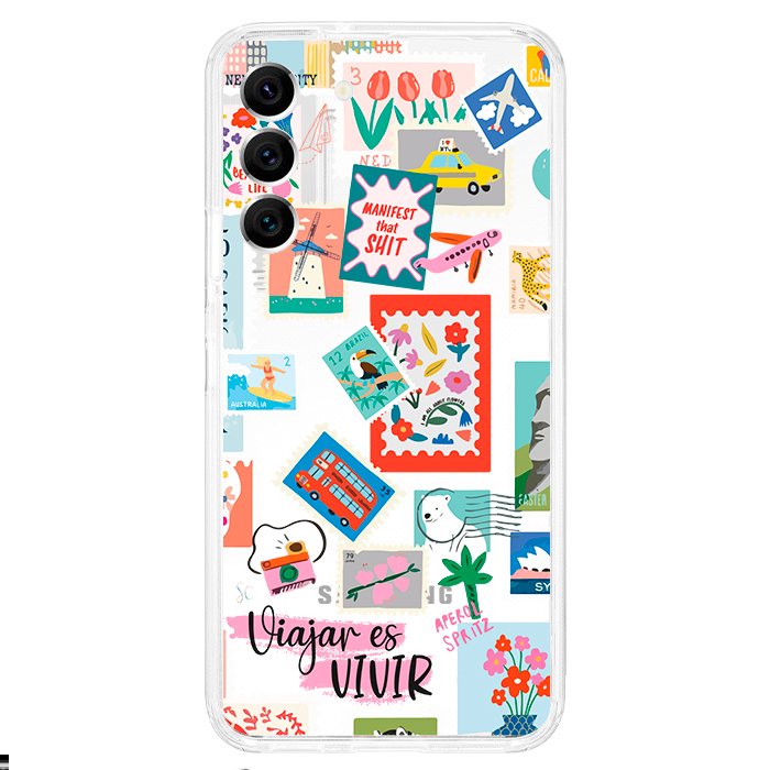 Case Celular Postales - Samsung