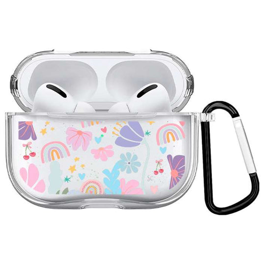 Case Audífonos Transparente Paradise