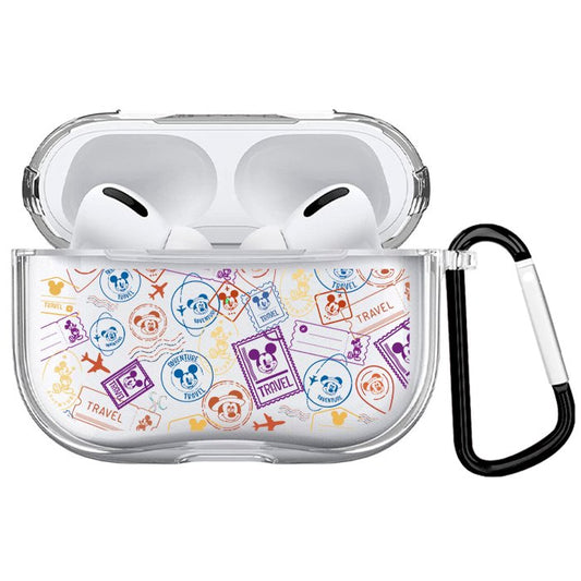Case Audífonos Transparente Mickey Sellos