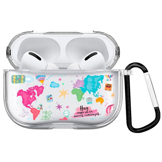 Case Audífonos Transparente Travel 3