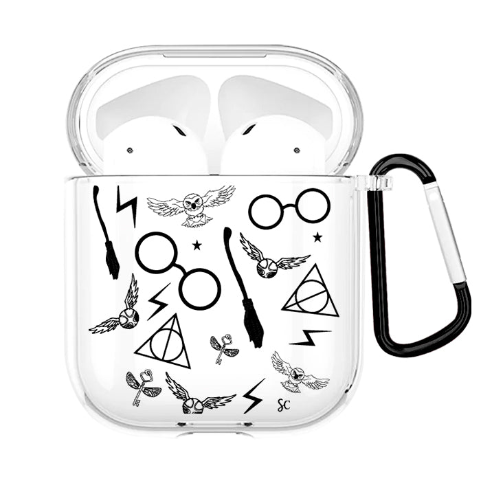 Case Airpods Transparente Potter 2