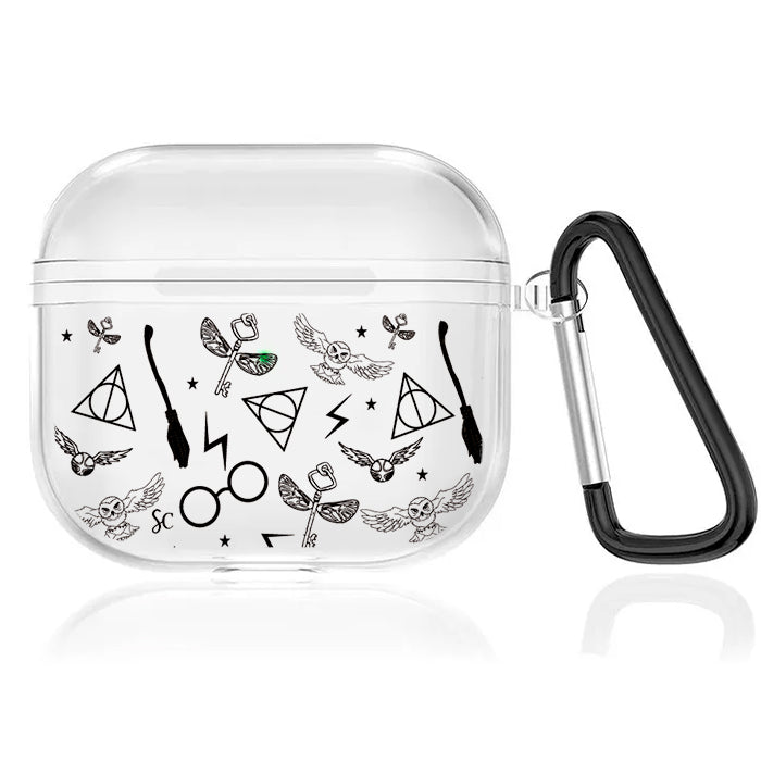 Case Airpods Transparente Potter 2