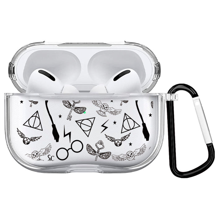 Case Airpods Transparente Potter 2