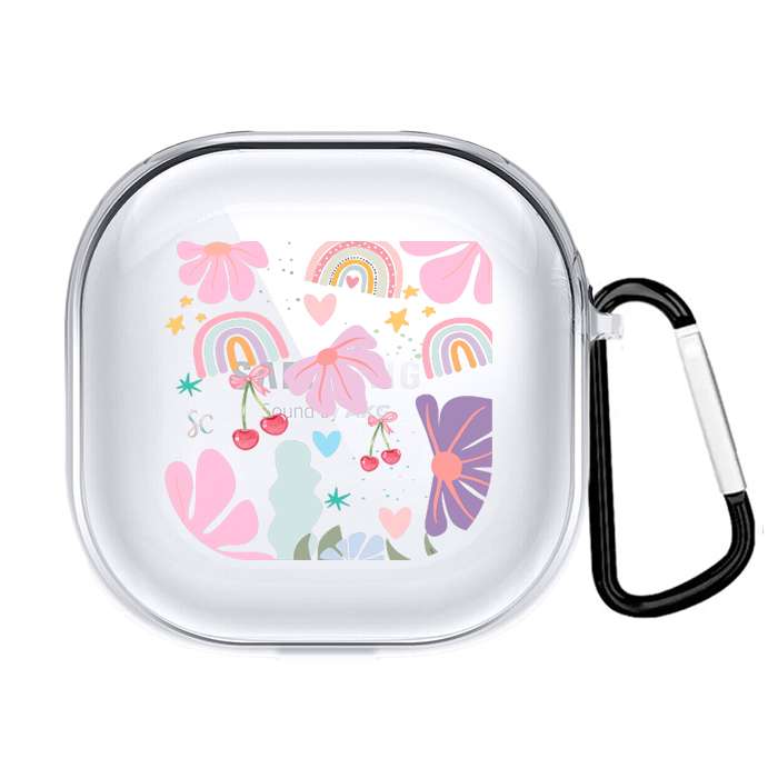 Case Audífonos Transparente Paradise