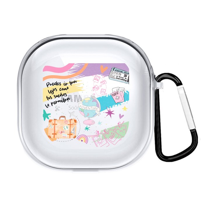 Case Audífonos Transparente Travel 2