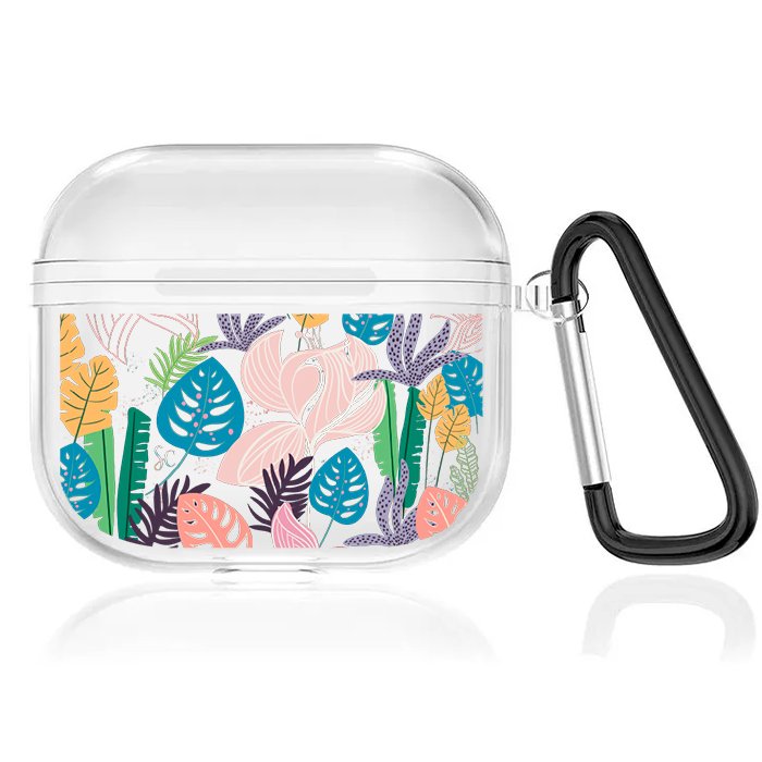 Case Audífonos Transparente Fauna