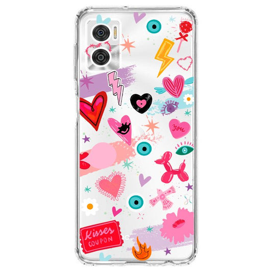 Case Celular Kisses - Motorola