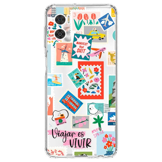 Case Celular Postales - Motorola