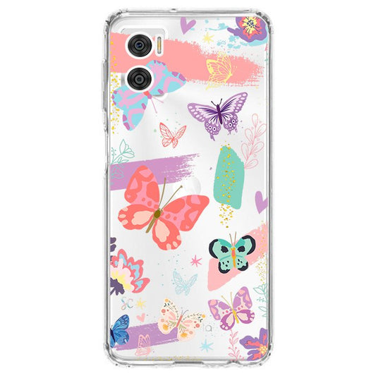 Case Celular Mariposas Colores - Motorola
