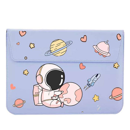 A Funda Computador Astronauta Rosa