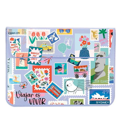 Funda Computador Postales
