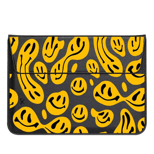 A Funda Computador Caras Amarillas