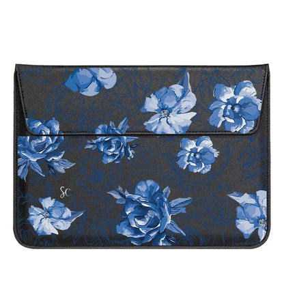 A Funda Computador Flores Azules