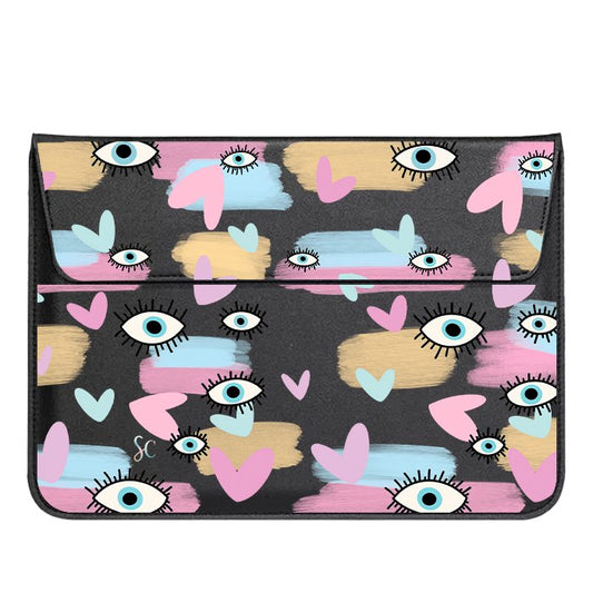 Funda Computador Heart Eyes
