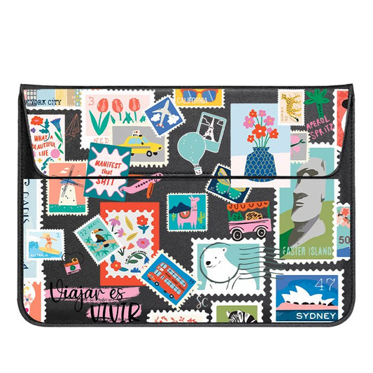 Funda Computador Postales