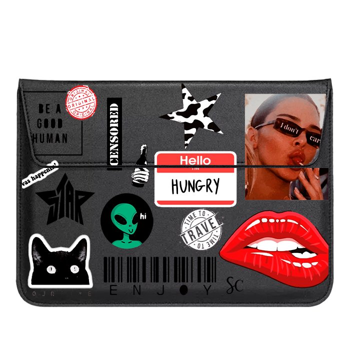 Funda Computador Stickers