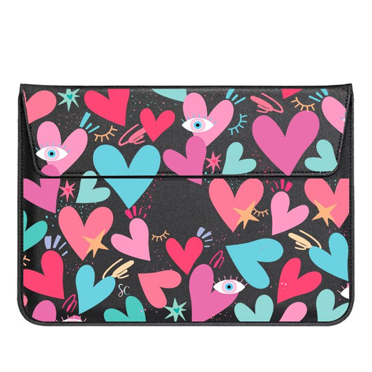 Funda Computador Corazones 2