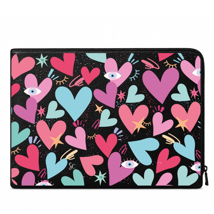 Funda Computador Corazones 2