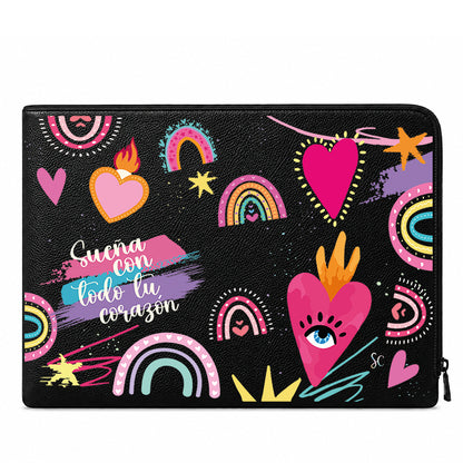 Funda Computador Corazones 3