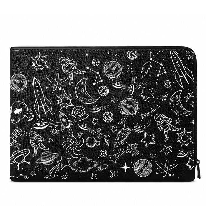 A Funda Computador Galaxia Blanco