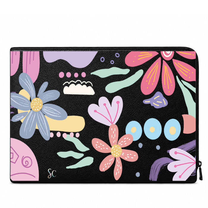 A Funda Computador Margaritas Colores