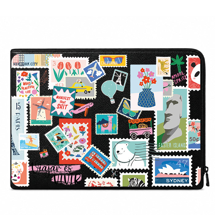 Funda Computador Postales