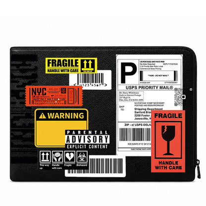 Funda Computador Warning
