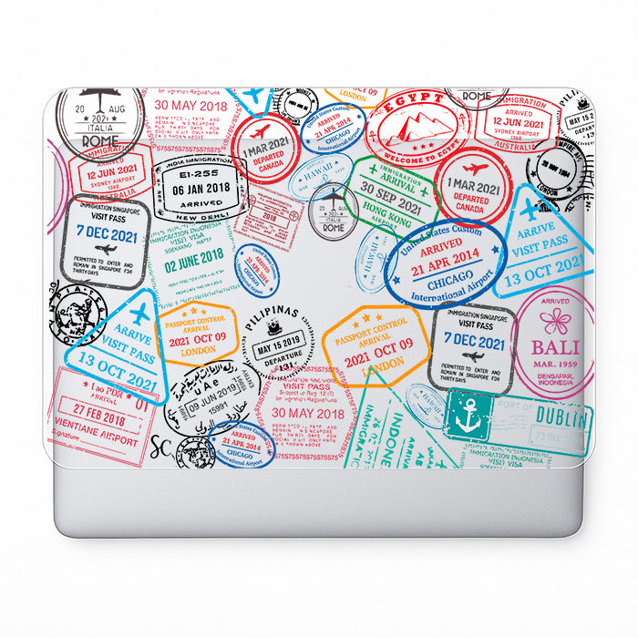 Hidrogel Computador Sellos Pasaporte