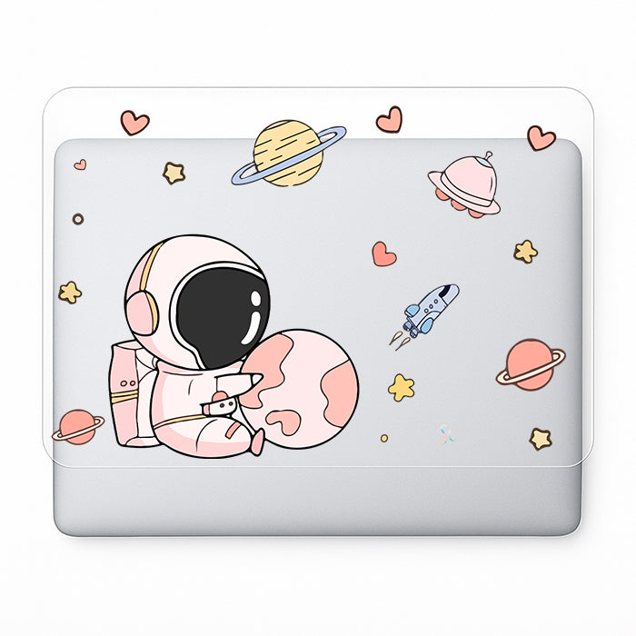 Hidrogel Computador Astronauta Rosa