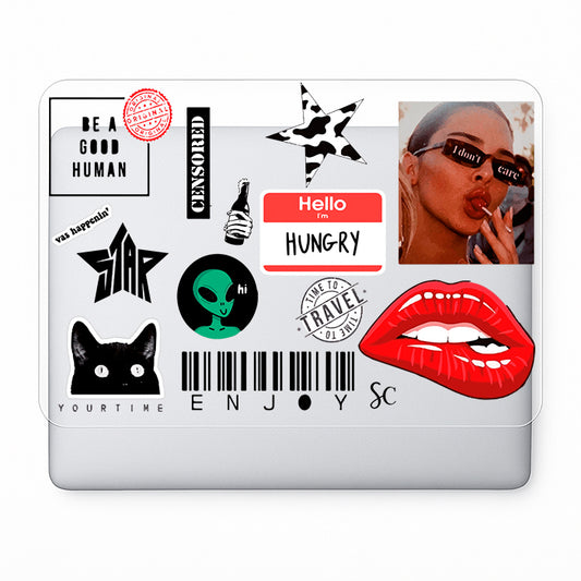 Hidrogel Computador Stickers