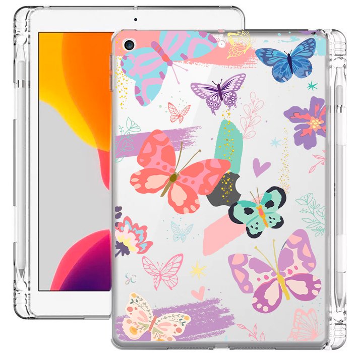 E. Case iPad Mariposas Colores