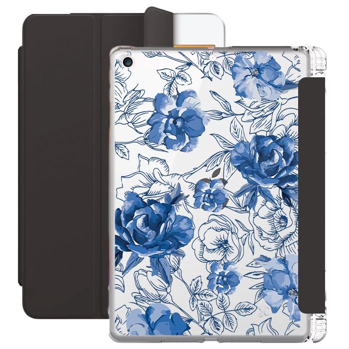 E. Case iPad Flores Azules