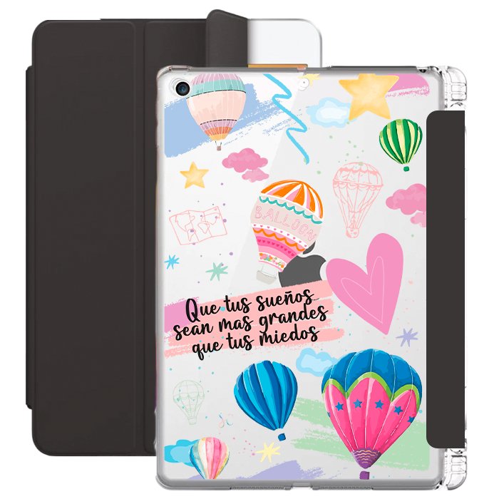 E. Case iPad Globos